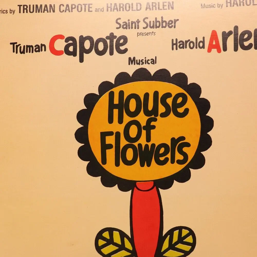 House of Flowers Vocal Selections Songbook Truman Capote 1968 Harwin Musical